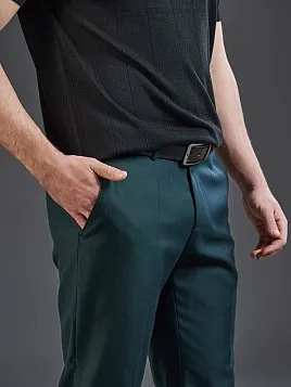 ТЁМНО-ЗЕЛЕНЫЙ КОСТЮМ PEPLOS SU26138-R