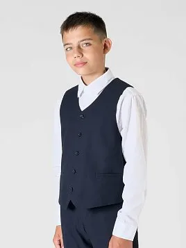ЖИЛЕТ ДЛЯ МАЛЬЧИКА PEPLOS V21J002-332 ТЕМНО-СИНИЙ