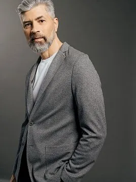 ПИДЖАК МУЖСКОЙ PEPLOS JA24131-R ТЕМНО-СЕРЫЙ