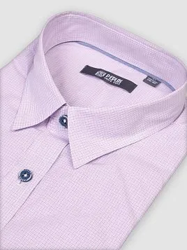 СОРОЧКА МУЖСКАЯ PEPLOS SH18044-K-SL СИРЕНЕВЫЙ
