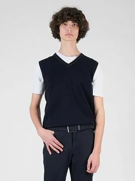 ЖИЛЕТ ПОДРОСТКОВЫЙ PEPLOS JKN24V004 ТЕМНО-СИНИЙ