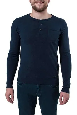 ДЖЕМПЕР МУЖСКОЙ PEPLOS KN19J015 СИНИЙ