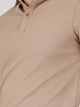 СВЕТЛО-КОРИЧНЕВАЯ РУБАШКА-ПОЛО TSP26023-R