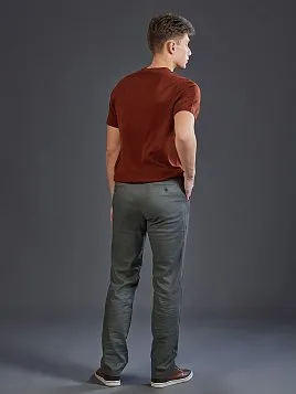 ТРИКОТАЖНАЯ РУБАШКА С ШЕРСТЬЮ И ШЕЛКОМ KN26TS049 ОРАНЖЕВАЯ