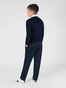 БРЮКИ ДЛЯ МАЛЬЧИКА МЛ. ШКОЛА PEPLOS P22B02-SL ТЕМНО-СИНИЙ