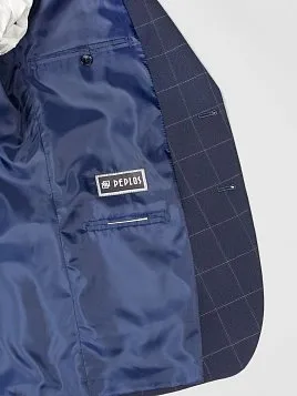 КОСТЮМ МУЖСКОЙ PEPLOS SU22007-C СИНИЙ