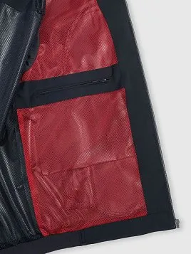 ВЕТРОВКА МУЖСКАЯ PEPLOS OW2441-SJ ТЕМНО-СИНИЙ