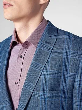 ПИДЖАК МУЖСКОЙ PEPLOS JA21037-C ГОЛУБОЙ
