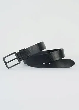 РЕМЕНЬ ПОЯСНОЙ МУЖСКОЙ PEPLOS BELT-24-J52-36 ЧЁРНЫЙ