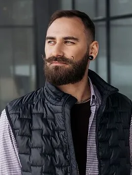 ЖИЛЕТ МУЖСКОЙ PEPLOS OW2411-V СИНИЙ