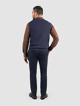 ЖИЛЕТ МУЖСКОЙ PEPLOS KN25V007 ТЕМНО-СИНИЙ