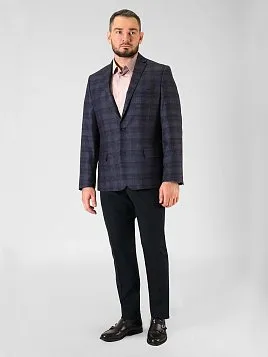 ПИДЖАК МУЖСКОЙ PEPLOS JA24113-C ТЕМНО-СИНИЙ