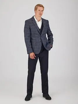 ПИДЖАК МУЖСКОЙ PEPLOS JA25150-LC СИНИЙ