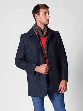 ПАЛЬТО МУЖСКОЕ PEPLOS OW2108-CT СЕРЫЙ