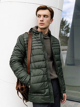 КУРТКА МУЖСКАЯ PEPLOS OW2413-JА ЗЕЛЕНЫЙ