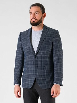 ПИДЖАК МУЖСКОЙ PEPLOS JA23112-R ТЕМНО-СЕРЫЙ