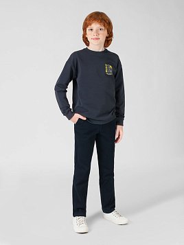 СВИТШОТ ДЕТСКИЙ PEPLOS SW21J003 СЕРЫЙ
