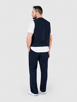 БРЮКИ МУЖСКИЕ PEPLOS TR24015-241 ТЕМНО-СИНИЙ