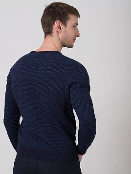 ДЖЕМПЕР МУЖСКОЙ PEPLOS KN20J017 СИНИЙ