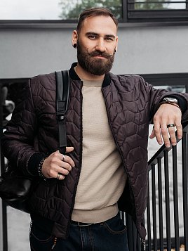 ДЖЕМПЕР МУЖСКОЙ PEPLOS KN23J005 БЕЖЕВЫЙ