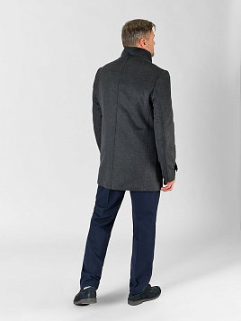 ПАЛЬТО МУЖСКОЕ PEPLOS OW2330-CT СЕРЫЙ
