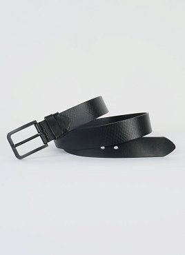 РЕМЕНЬ ПОЯСНОЙ МУЖСКОЙ PEPLOS BELT-24-J52-36 ЧЁРНЫЙ