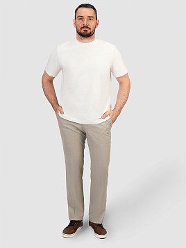ФУТБОЛКА МУЖСКАЯ PEPLOS TSR25121-R МОЛОЧНЫЙ
