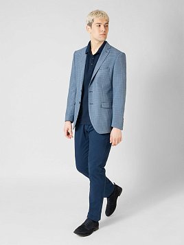 БРЮКИ МУЖСКИЕ PEPLOS P2211-SL СИНИЙ