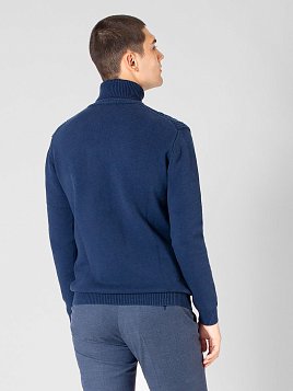 СВИТЕР МУЖСКОЙ PEPLOS KN22S026 СИНИЙ