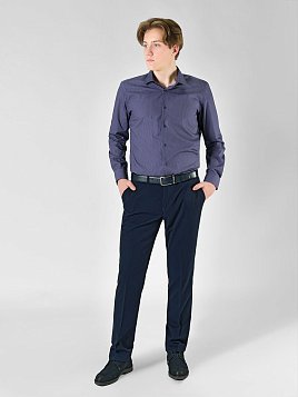 СОРОЧКА МУЖСКАЯ PEPLOS SH23111-C ФИОЛЕТОВЫЙ
