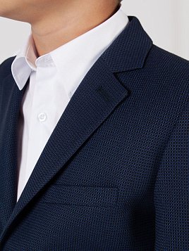 ПИДЖАК ДЛЯ МАЛЬЧИКА МЛ. ШКОЛА PEPLOS JA20B027 СИНИЙ