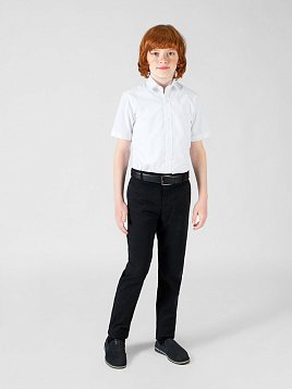 БРЮКИ ДЛЯ МАЛЬЧИКА МЛ. ШКОЛА PEPLOS P21B07-SL ЧЕРНЫЙ