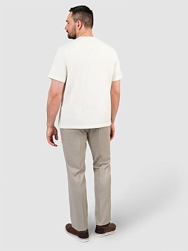 ФУТБОЛКА МУЖСКАЯ PEPLOS TSR25121-R МОЛОЧНЫЙ