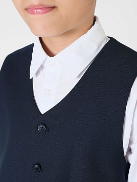 ЖИЛЕТ ДЛЯ МАЛЬЧИКА PEPLOS V21J002-332 ТЕМНО-СИНИЙ