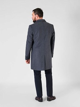 ПАЛЬТО МУЖСКОЕ PEPLOS OW2404-CT СЕРЫЙ