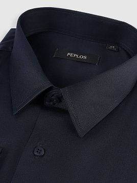 СОРОЧКА МУЖСКАЯ PEPLOS SH25145-C ТЕМНО-СИНИЙ