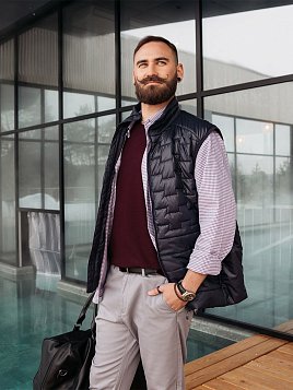 ФУТБОЛКА МУЖСКАЯ PEPLOS TS23109-R БОРДОВЫЙ