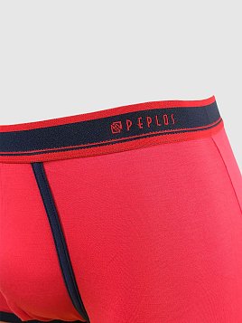 ТРУСЫ БОКСЕРЫ МУЖСКИЕ PEPLOS UW23011-BX КРАСНЫЙ