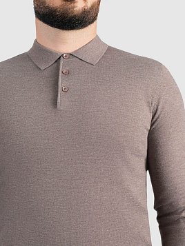 ДЖЕМПЕР МУЖСКОЙ PEPLOS KN25SH044 КОРИЧНЕВЫЙ