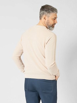 ДЖЕМПЕР МУЖСКОЙ PEPLOS KN22J029 БЕЖЕВЫЙ