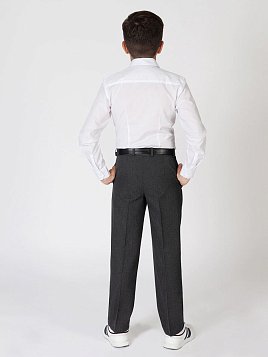БРЮКИ ДЛЯ МАЛЬЧИКА МЛ. ШКОЛА PEPLOS TR21B003-322 СЕРЫЙ