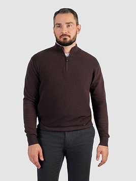СВИТЕР МУЖСКОЙ PEPLOS KN25S031 КОРИЧНЕВЫЙ