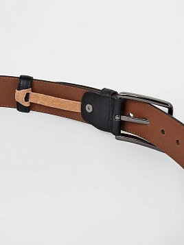 РЕМЕНЬ МУЖСКОЙ PEPLOS C13. BELT-22-C13-11 ЧЁРНЫЙ