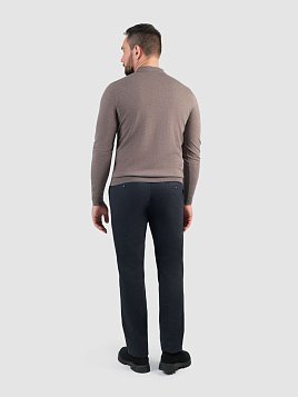 ДЖЕМПЕР МУЖСКОЙ PEPLOS KN25SH044 КОРИЧНЕВЫЙ