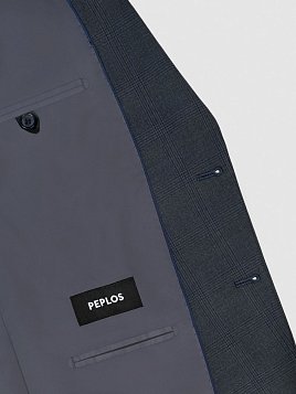 КОСТЮМ МУЖСКОЙ PEPLOS SU24009-R ТЕМНО-СЕРЫЙ