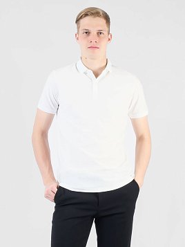 РУБАШКА-ПОЛО МУЖСКАЯ PEPLOS TSP25027-R БЕЛЫЙ