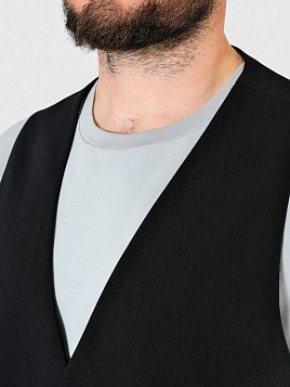 ЖИЛЕТ МУЖСКОЙ PEPLOS V24099-004 ЧЁРНЫЙ