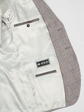 ПИДЖАК МУЖСКОЙ PEPLOS JA22063-SL КОРИЧНЕВЫЙ