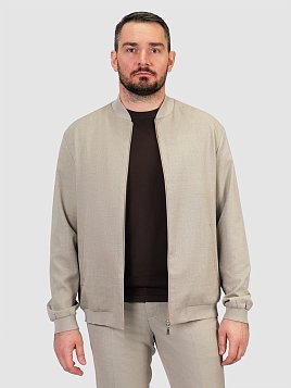 БОМБЕР МУЖСКОЙ PEPLOS BM25161 БЕЖЕВЫЙ