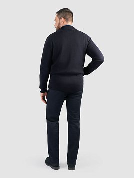 КАРДИГАН МУЖСКОЙ PEPLOS KN25C011 ТЕМНО-СИНИЙ
